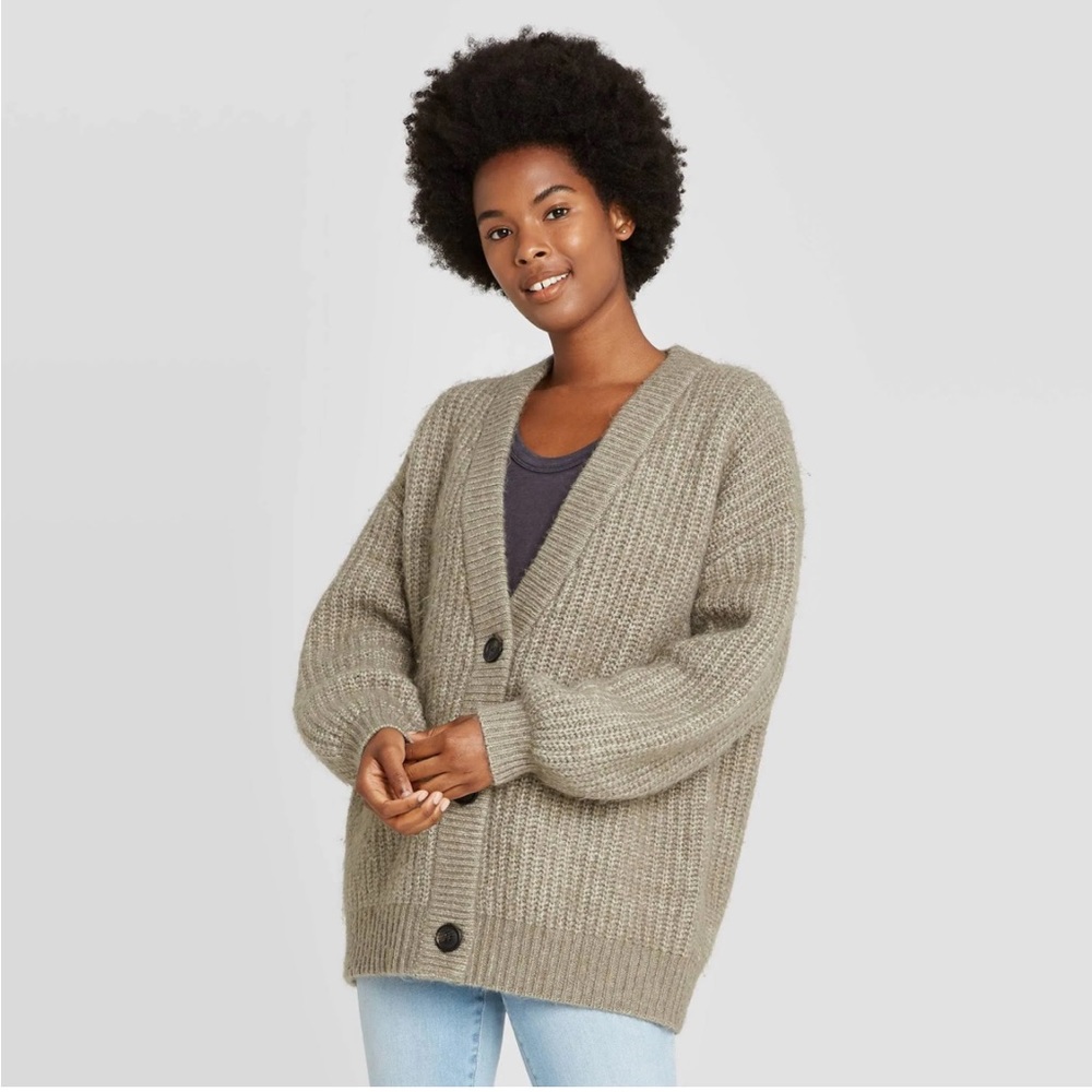 Universal Thread Oversized Button Cardigan. - image 1